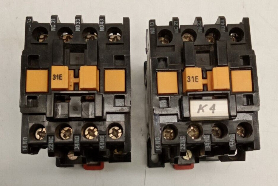 Telemecanique CA2-DN1319  A 65 Contactor with 110 VAC Coil (Lot of 2)