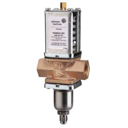 Johnson Controls V246gs1-001C Water Reg Valve, 2 Way, 2In., Cast Iron