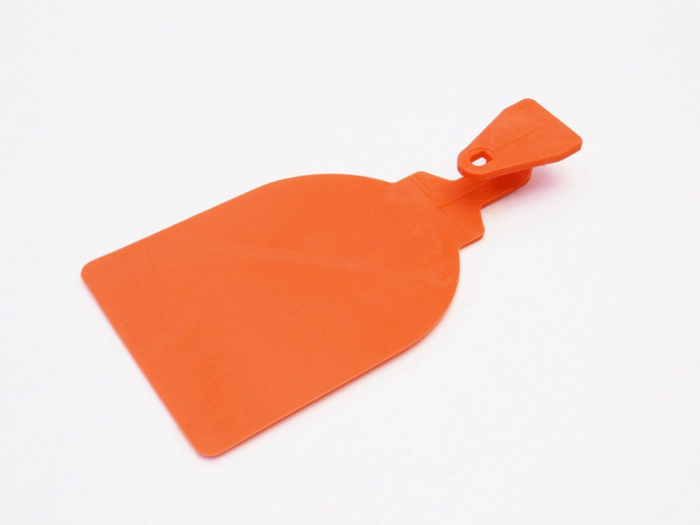 Allflex Maxi Advantage FeedLot Tags RED 2-3/4" x 5-1/2" Cattle Cow (50 pack)