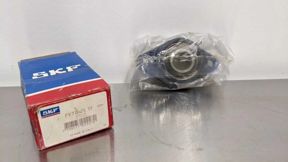 SKF FYTB 50 TF Oval Flanged Ball Bearing Unit 2 Bolt 50mm ID 43mm OD 60.6mm Wide