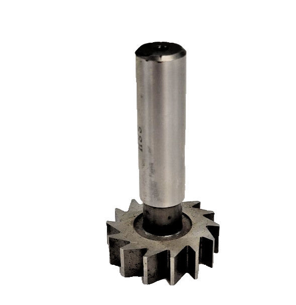WOODRUFF KEYSEAT CUTTER 1210 HSS 1-1/4" X 3/8" 14 TOOTH, 1-5/8" SHAFT LENGTH