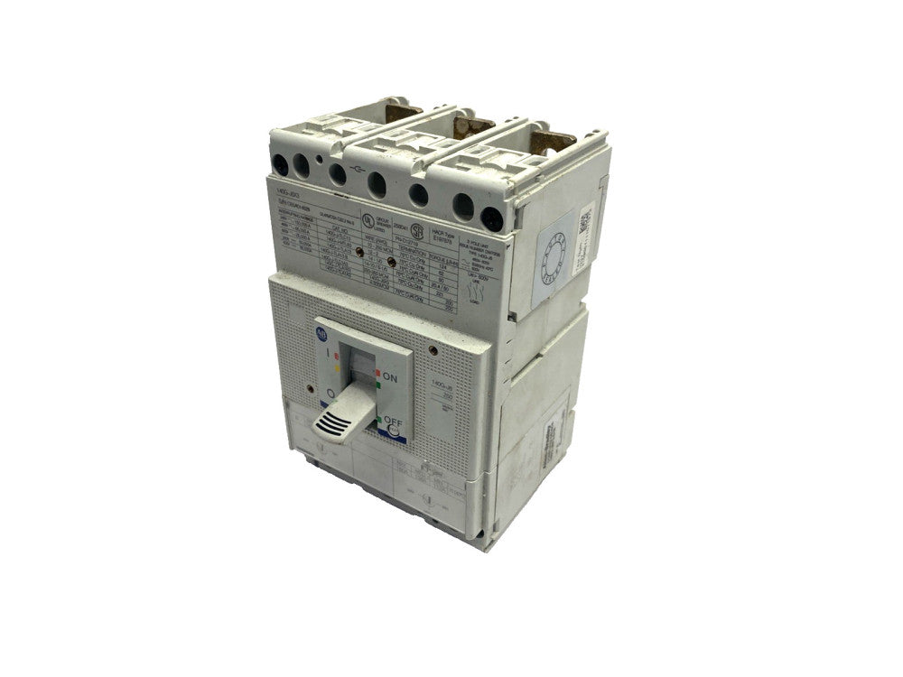 Allen Bradley 140G-J6F3-D16 Ser. A Molded Case Circuit Breaker 3P 160A, J Frame