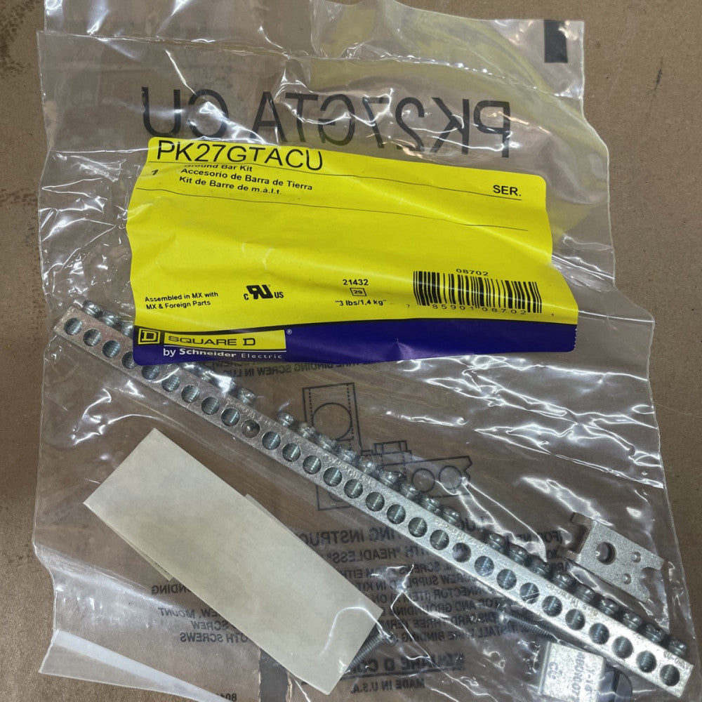 Square D PK27GTACU Ground Bar Kit LQS23F SEE PICS