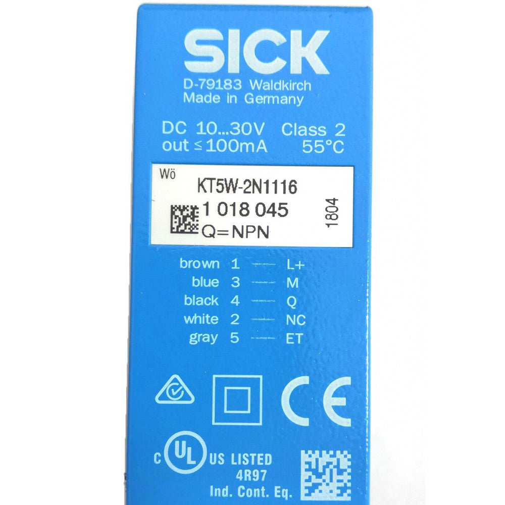 New In Box SICK KT5W-2N1116 Contrast Sensor Photoelectric Switch