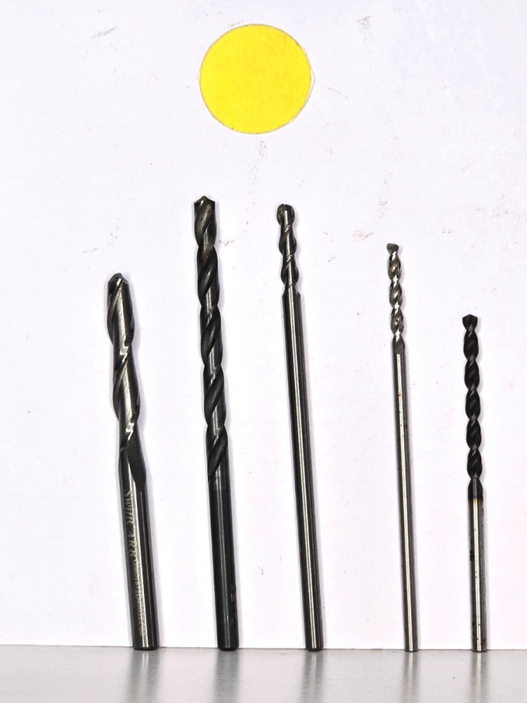 UNBRANDED ASSORTED END MILLS   ***LOT OF 5