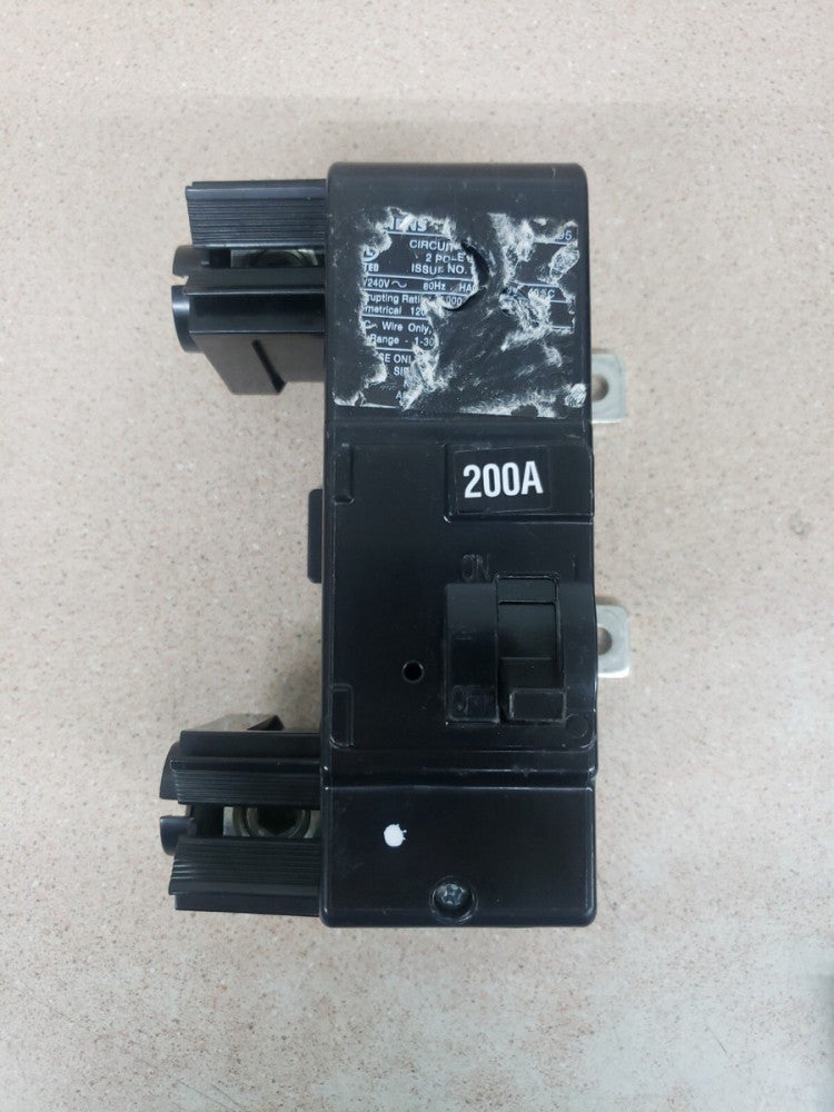 NTO Siemens Type Eq8695 200A Main Breaker