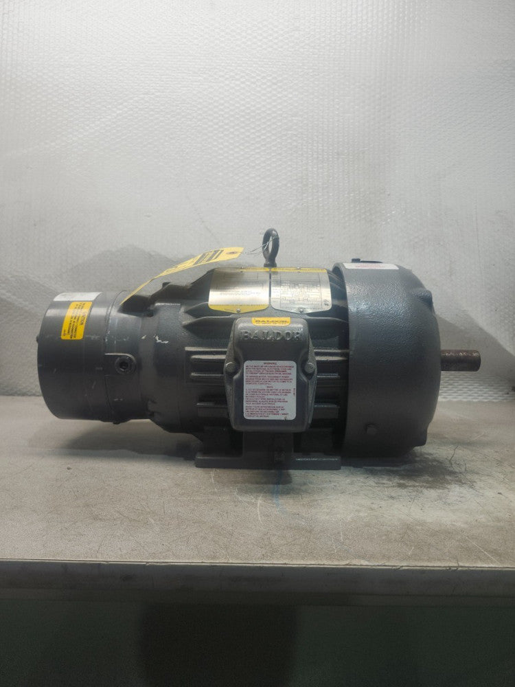 BALDOR RELIANCE MOTOR HP 5, 460V, 1750RPM, 08H040W391-A W/ STEARNS 105614200DQF