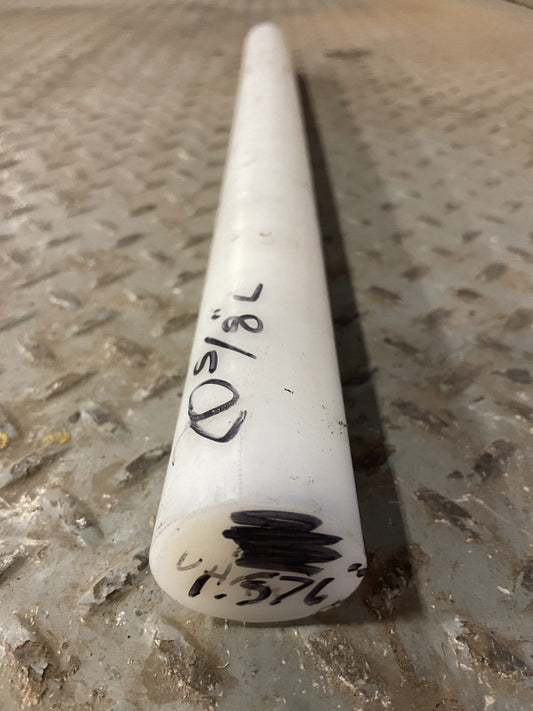 1-1/2” (1.576”) x 20-5/8” UHMX Round Bar/Rod Stock