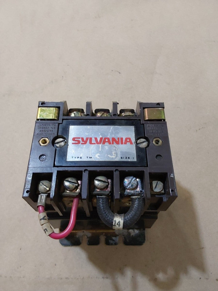 JOSLYN CLARK T77U021 NEMA SIZE 1 CONTACTOR T77UO21 W/ TB 159-1 110 50HZ