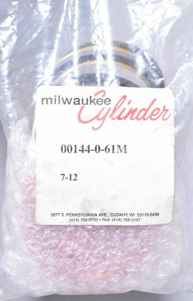 Milwaukee Cylinder Hydraulic Rod Brass Bushing Seal Repair Kit 00144-0-61M