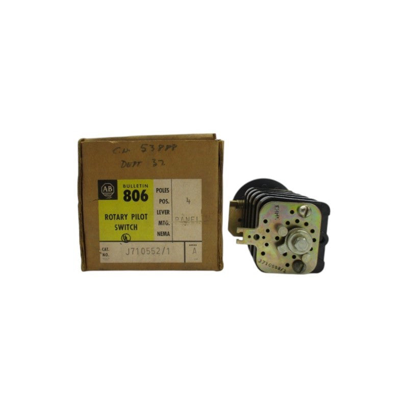 ALLEN BRADLEY J710552/1 SER. A (BR/YL) NSMP