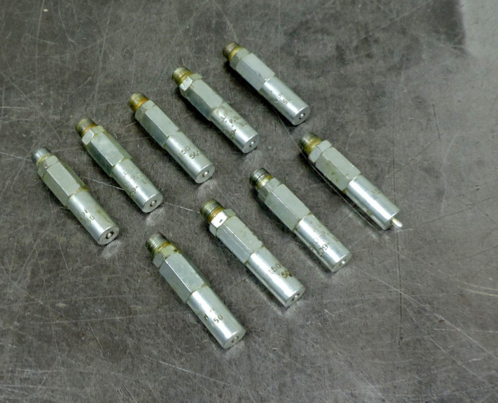 Lubrique 509-931-050 Trabon Pressure Relief Valve Indicator Lot of Nine (9)