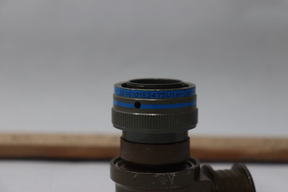 Circular MIL Spec Connector w/ Half Coupler FCIB90XMS3475W16-26P