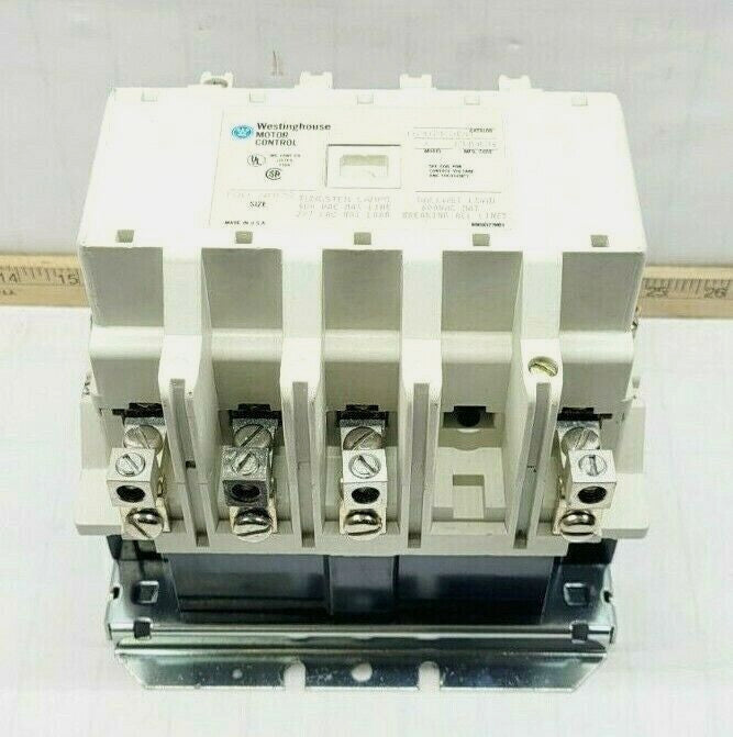 WESTINGHOUSE 100 AMP LIGHTING CONTACTOR 4 POLE 600 VAC  A202K3DA