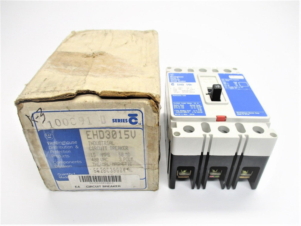 WESTINGHOUSE EHD3015V SER. C 15A 480V (BLUE) NSMP