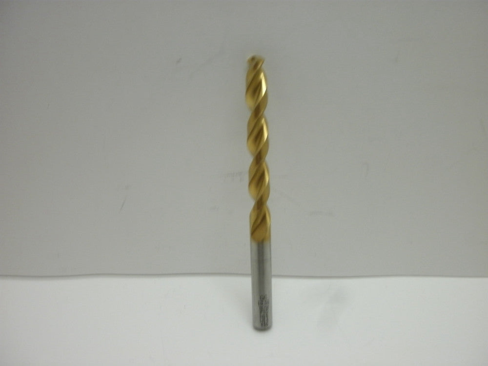 PRECISION QC-21GM TWIST DRILL BIT JOBBER LENGTH HIGH SPEED STEEL TIN COATED NNB