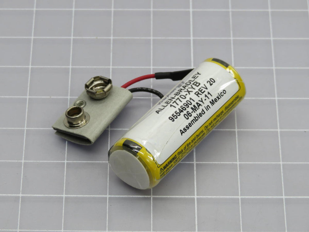 LOT OF 10 ALLEN BRADLEY 1770XYB PLC-5 BATTERY LITHIUM BATTERY T218640