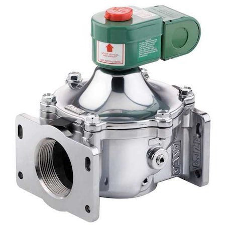 Redhat Jb8214270csa Solenoid Valve, 2-Way, 2-Position, Normally Closed, 1-1/2