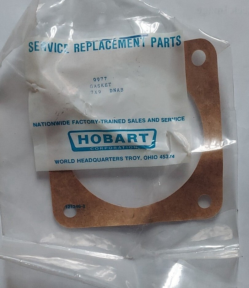 Hobart 9977 Gasket. Genuine Hobart Replacement Part