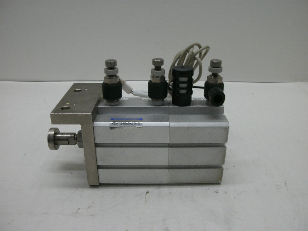 KOGANEI CDATS40X5X10-G AIR CYLINDER JIG 1-1/8" BORE 1/8" STROKE W/FITTINGS