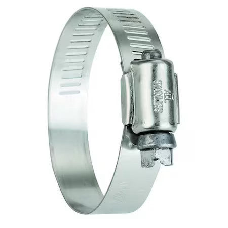 Zoro Select 5210070 Hose Clamp,1/2 To 1-1/16 In,Sae 10,Pk10