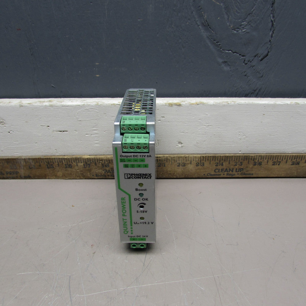 PHOENIX CONTACT QUINT-PS/24DC/12DC/8,POWER SUPPLY,  NICE TAKEOUT! MAKE OFFER!