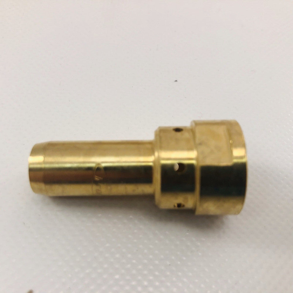 Fronius 42,0001,4555. Nozzle Stock M8x1.5/SW17x39.5 BRASS  *NEW* (Lot Of 8pcs.)