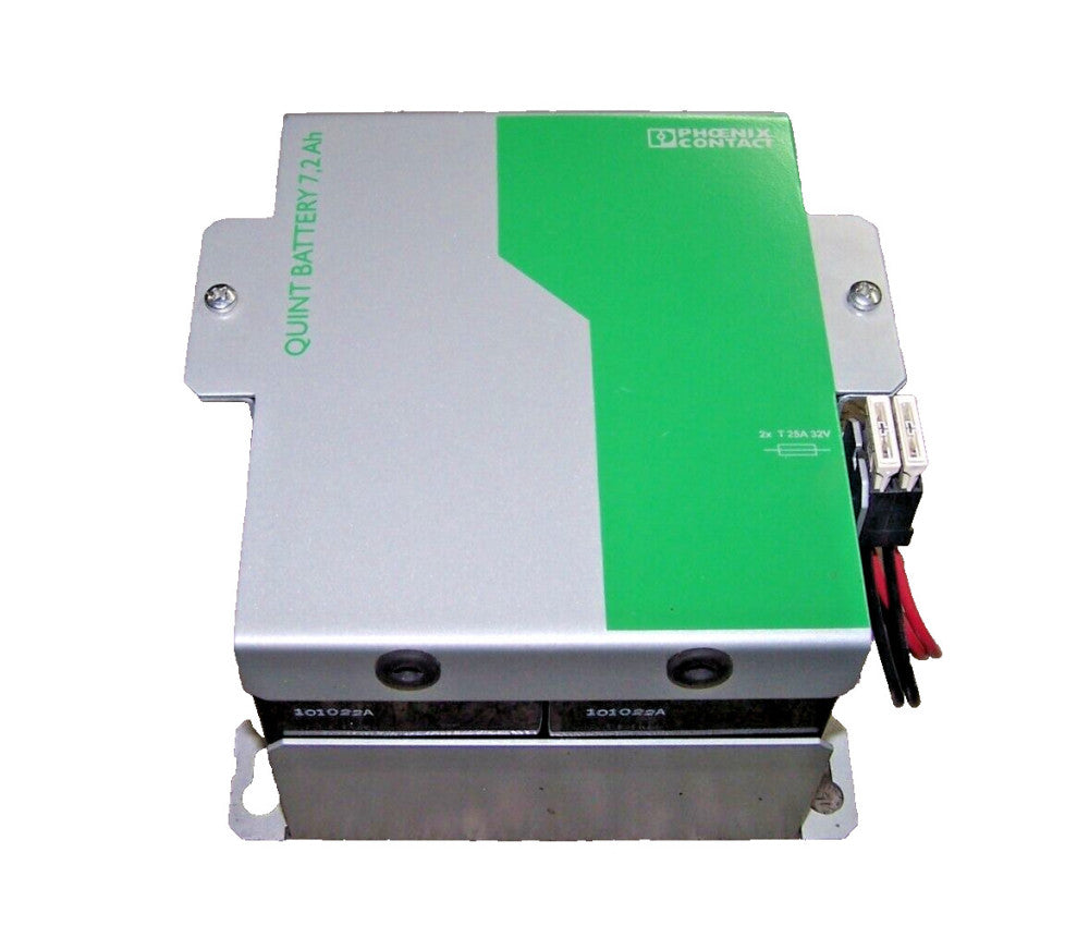PHOENIX CONTACT BATTERY STORAGE 24 VOLT 7.SAH 50 AMP  QUINT-BAT/24D/7.2AH