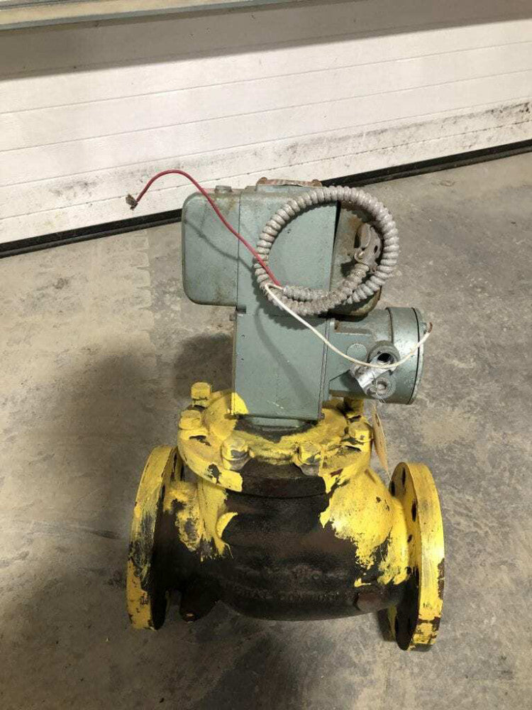 ITT H10A620B5F1F26 Hydramotor 4" CI Electric Actuated Gas Shut-Off Valve 120V