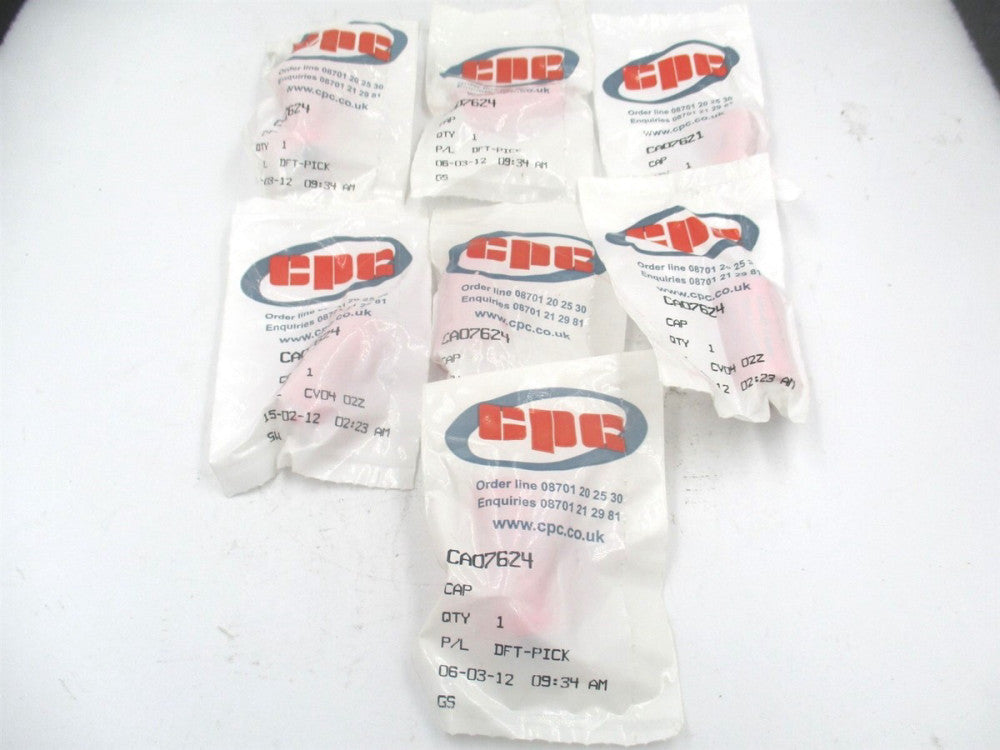 Visation (CA07624) 35VAC, 10 µF Bipolar Electrolytic Capacitor - Lot of 7