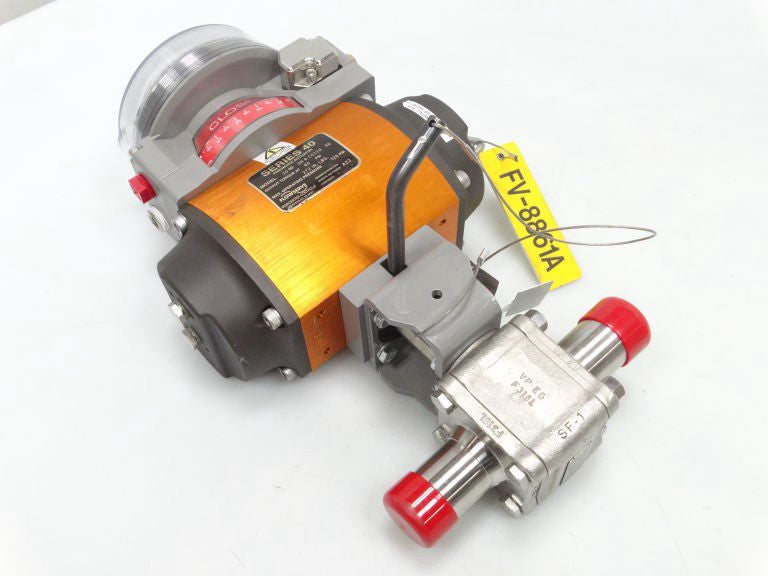 WORCESTER CONTROLS MODEL 20 W/ 1 1/2 WK706666TFMTX80 Actuator - New