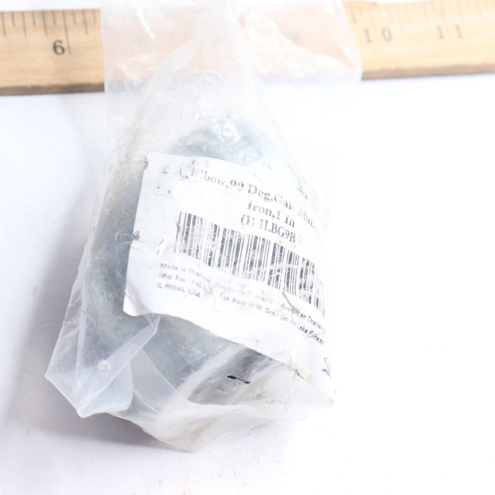 90Â° Elbow Pipe Malleable Iron Class 300 NPT 1" x 1" 1LBG9B