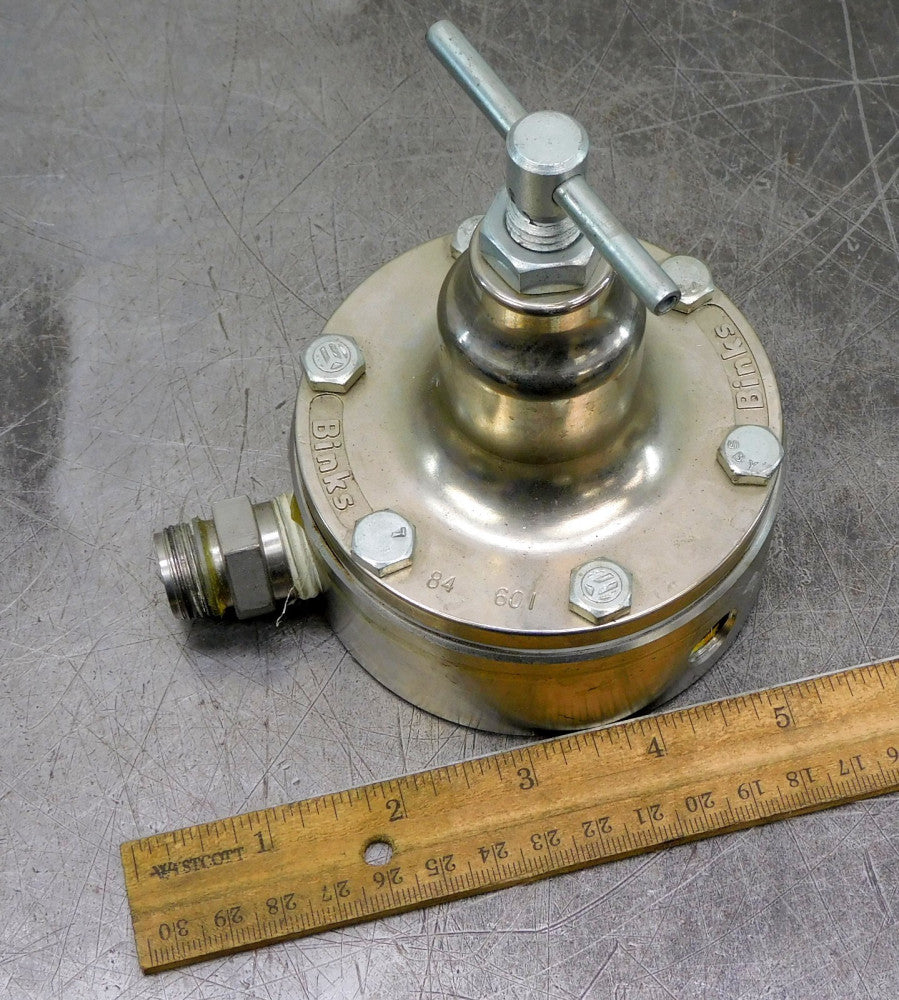 Binks 84-601 Back Pressure Regulator Valve ASM 1/2" NPT