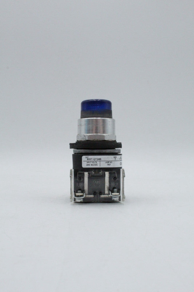 Allen-Bradley 800T-QT24B Blue Illuminated Push Button