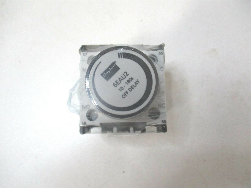 (6EAU2) 10.00 sec to 180.00 sec Off Delay IEC Timer Module with 2 Contacts 