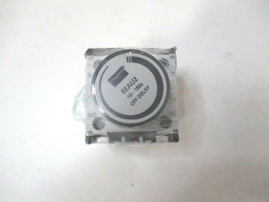(6EAU2) 10.00 sec to 180.00 sec Off Delay IEC Timer Module with 2 Contacts 