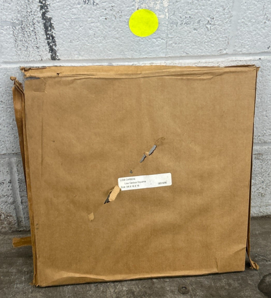 UNBRANDED LOW CARBON SQUARE  16" X 16" X 3/4"