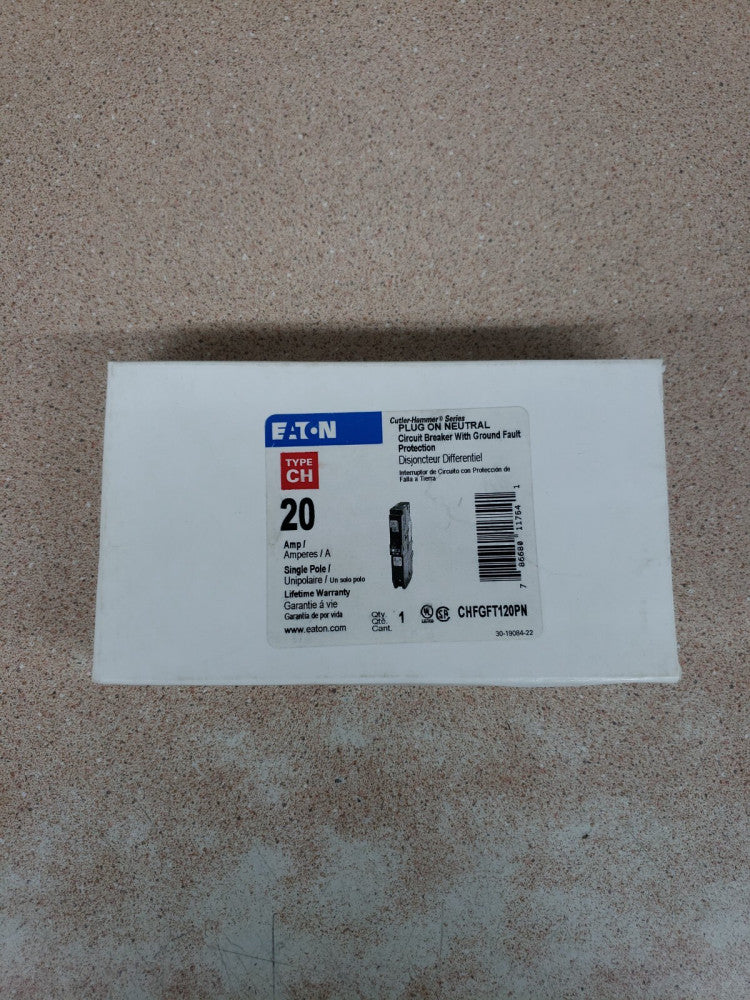 EATON CHFGFT120PN  20A 1 pole PLUG ON