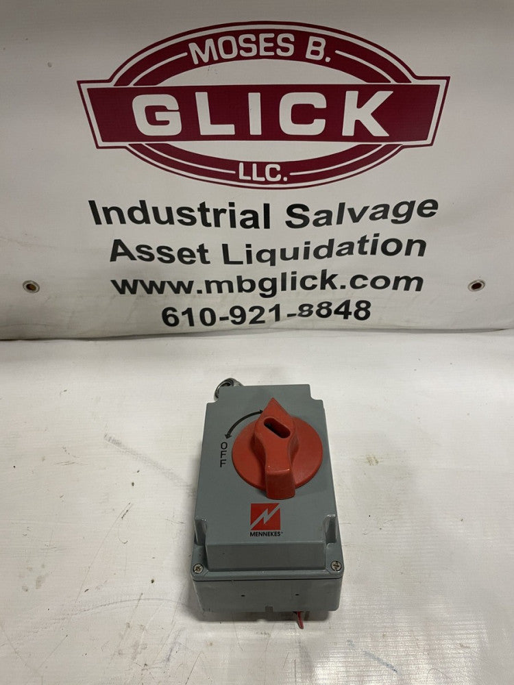 Mennekes 30MS1A-M2 HDI Disconnect Switch 30A 600VAC 15HP