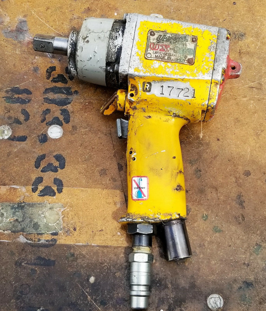 URYU 3/8" PNEUMATIC TORQUE TOOL IMPACT GUN UX-800 [B6F#20]