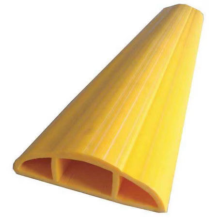 Power First 4Cej5 Cable Protector, 3/4 In H, 5 Ft L, 3 In W, 1 Channel, Pvc,