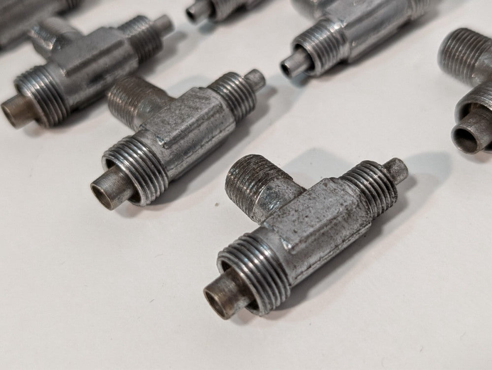 (5) Steel Tee Flared Hydraulic Tube Pipe Thread Fitting
