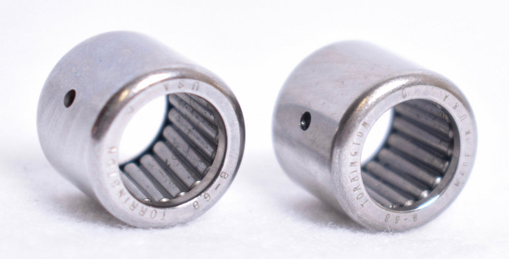 2 Count Torrington Needle Bearings w/ Oil Holes  B68 B-68 B68OH