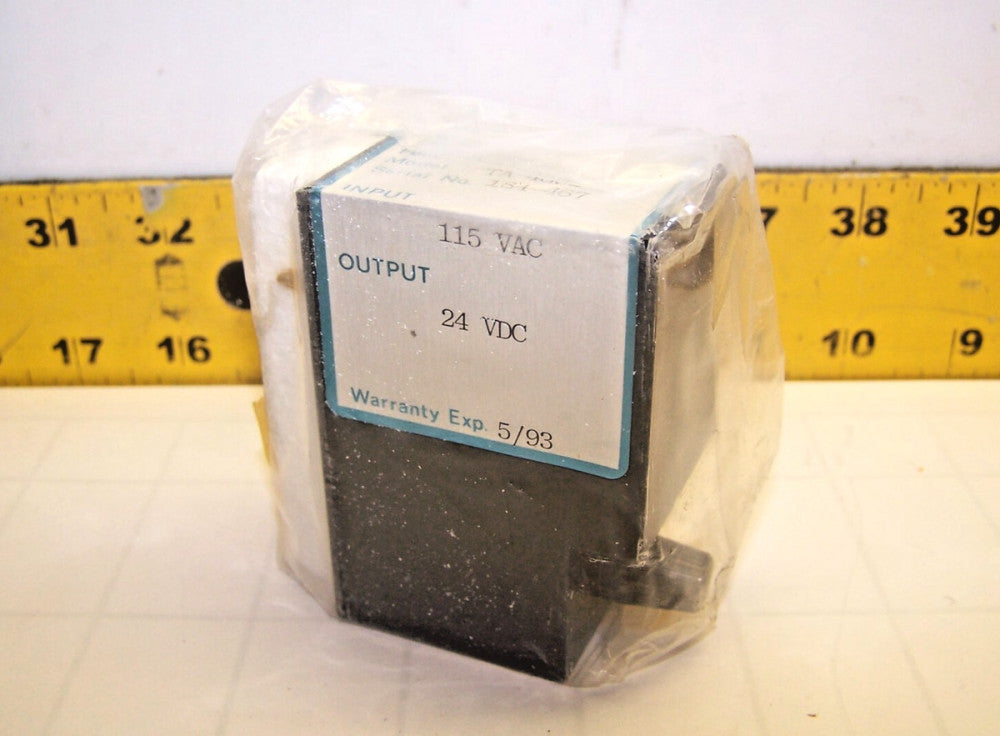 New AGM Electronics Power Supply 115 VAC INPUT 24 VDC OUTPUT  TA 4552