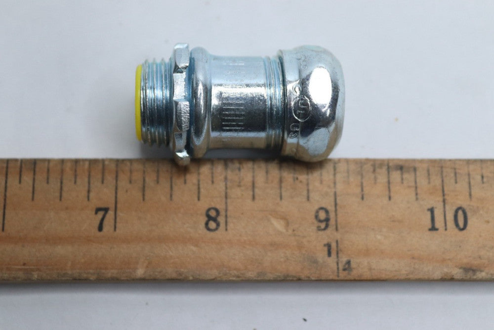 Halex EMT Compression Connector with Insulated Throat 1/2" 2912
