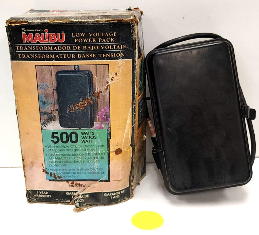MALIBU LOW VOLTAGE POWER PACK 60HZ 3.5A 500W 120V ML500TW