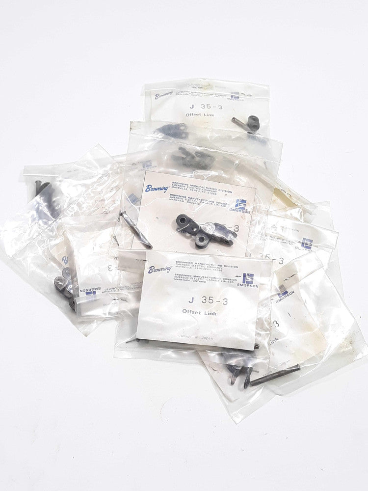 Browning J 35-3 Triplex Roller Chain Offset Link Lot of 16
