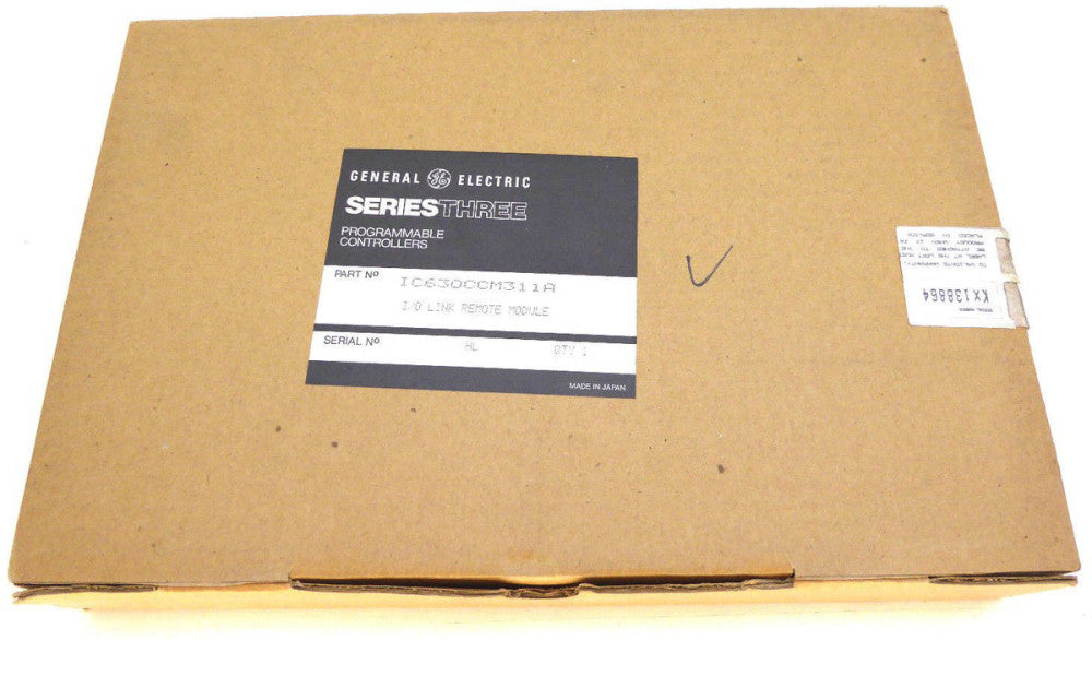 GE Fanuc   IC630CCM311A   Series Three   I/O Link Remote Module   NEW IN BOX