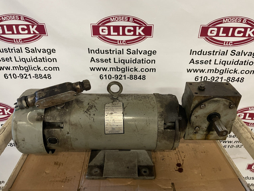 Hub City 214 Gear Drive/Speed Reducer 5:1 2HP 1750RPM 180V DC