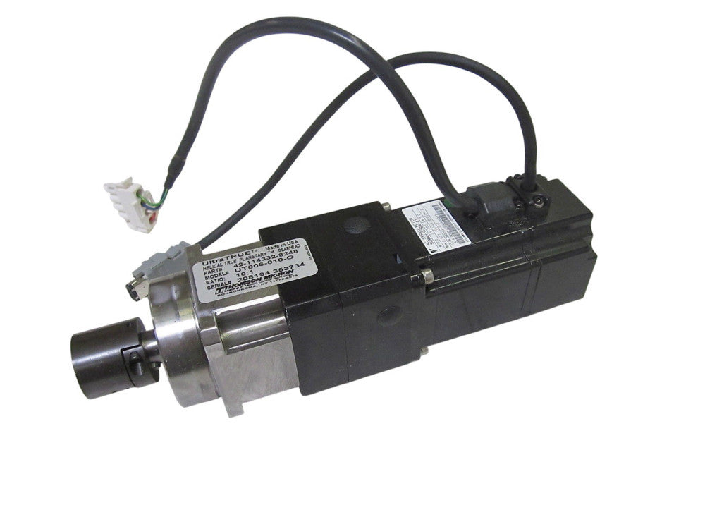 THOMAS MICRON 42-114332-8248 GEARHEAD W/ YASKAWA SGMAN-02BAF41 MOTOR  UNMP